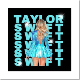 Taylor Swift Glitter Posters and Art